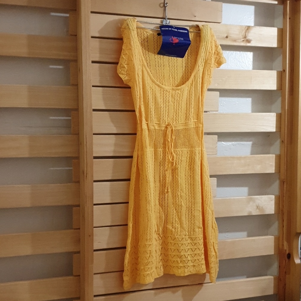 Atmmosphere Women's Dress Yellow Size 10 New